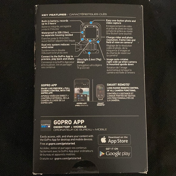 GoPro HERO4 Session (Waterproof Camera, 10M) with accessories - used - Picture 10 of 12